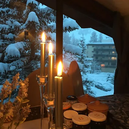 דירה De Montagne, Charme Et Calme Au Pied Des Pistes *