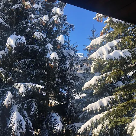 דירה De Montagne, Charme Et Calme Au Pied Des Pistes
